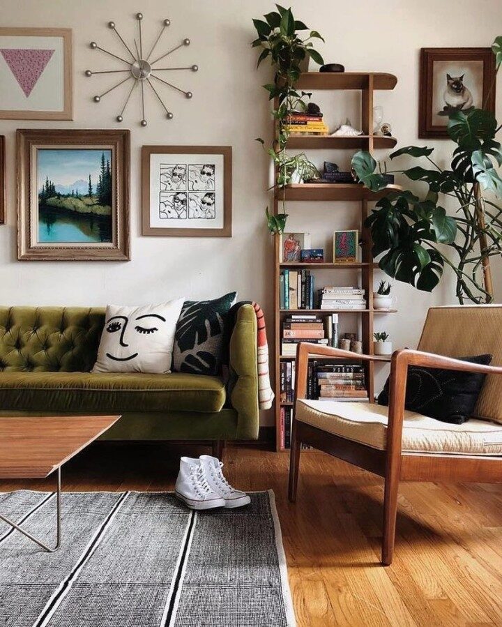 Mid Century Living Room