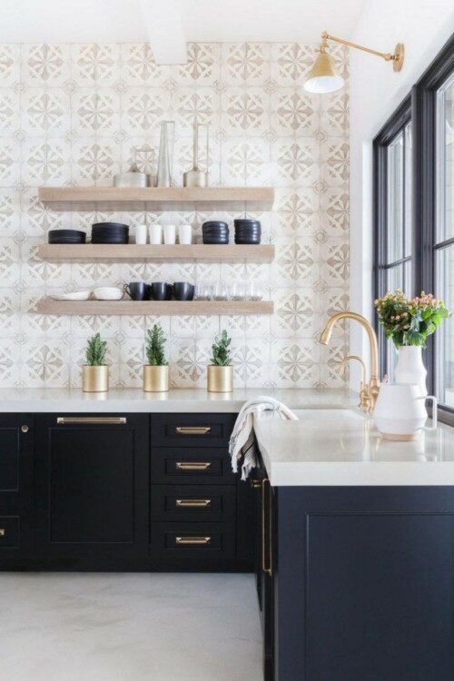 Backsplash patterns for kitchen