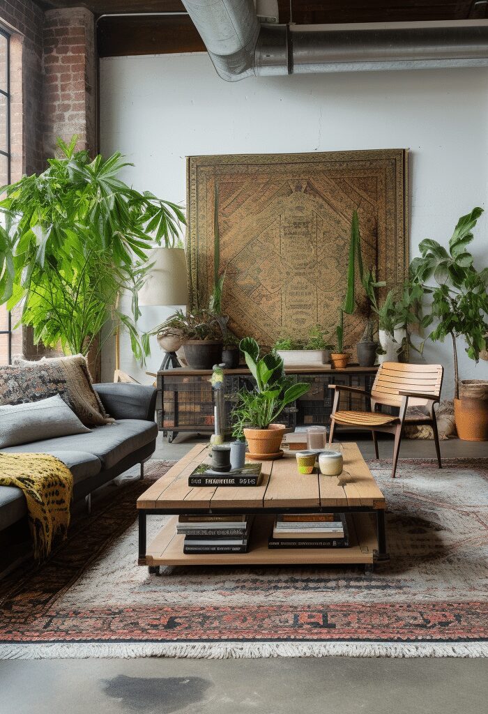 12 Must-Have Pieces for Your Modern Industrial Boho Living Room Makeover