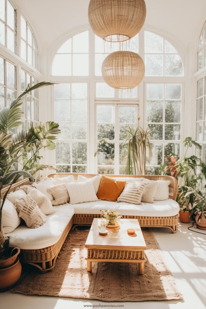 boho living room