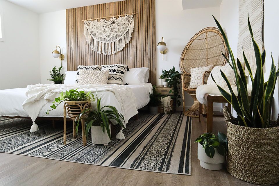 Natural Elements: Bringing the Outdoors into Boho Bedroom Ideas