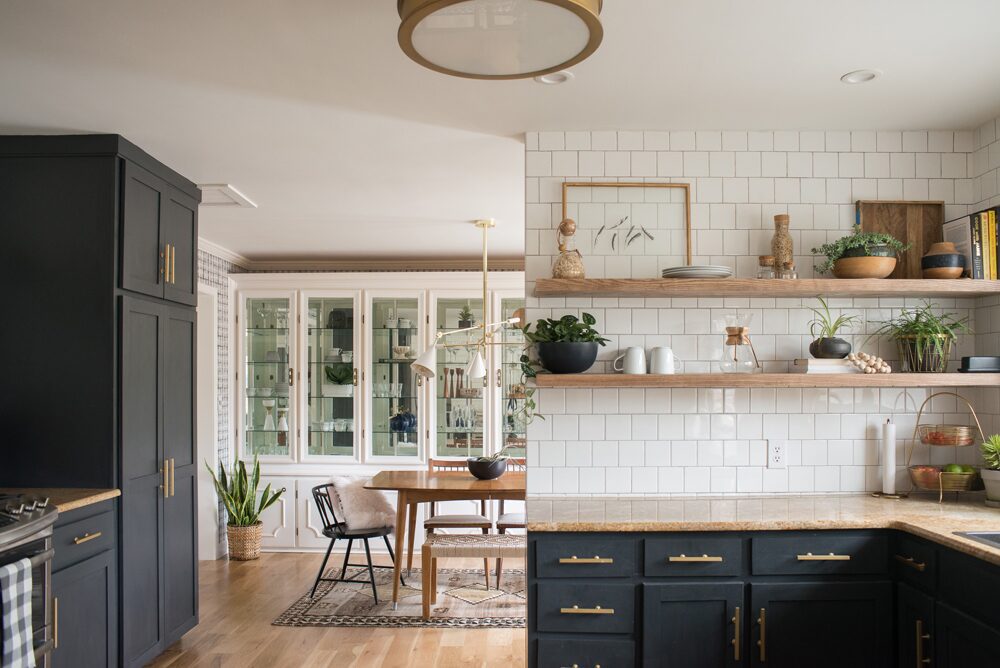 Open Shelving in Farmhouse Kitchen Ideas: Practical and Aesthetic