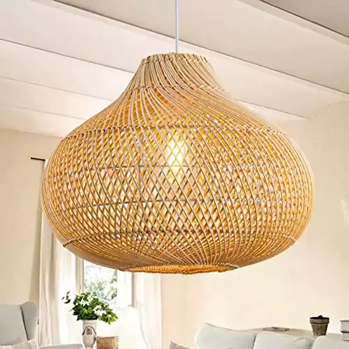 Karjearl Rattan Pendant Lights