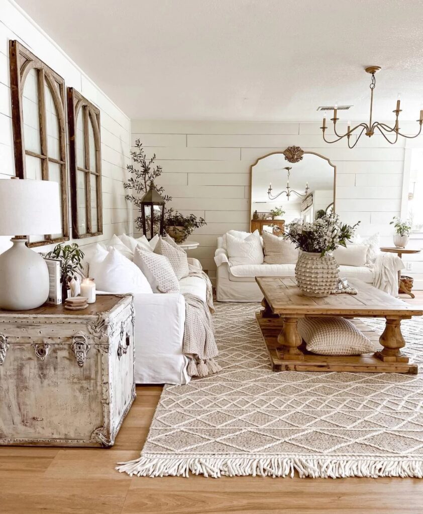 farmhouse living room