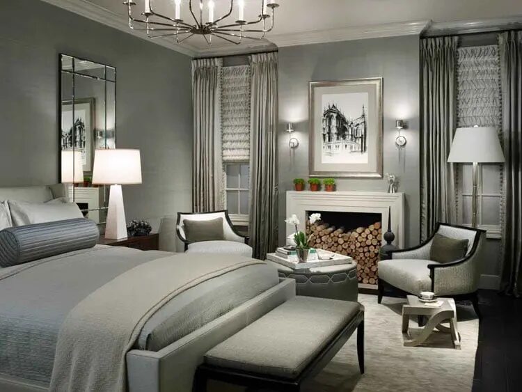 gray bedroom ideas