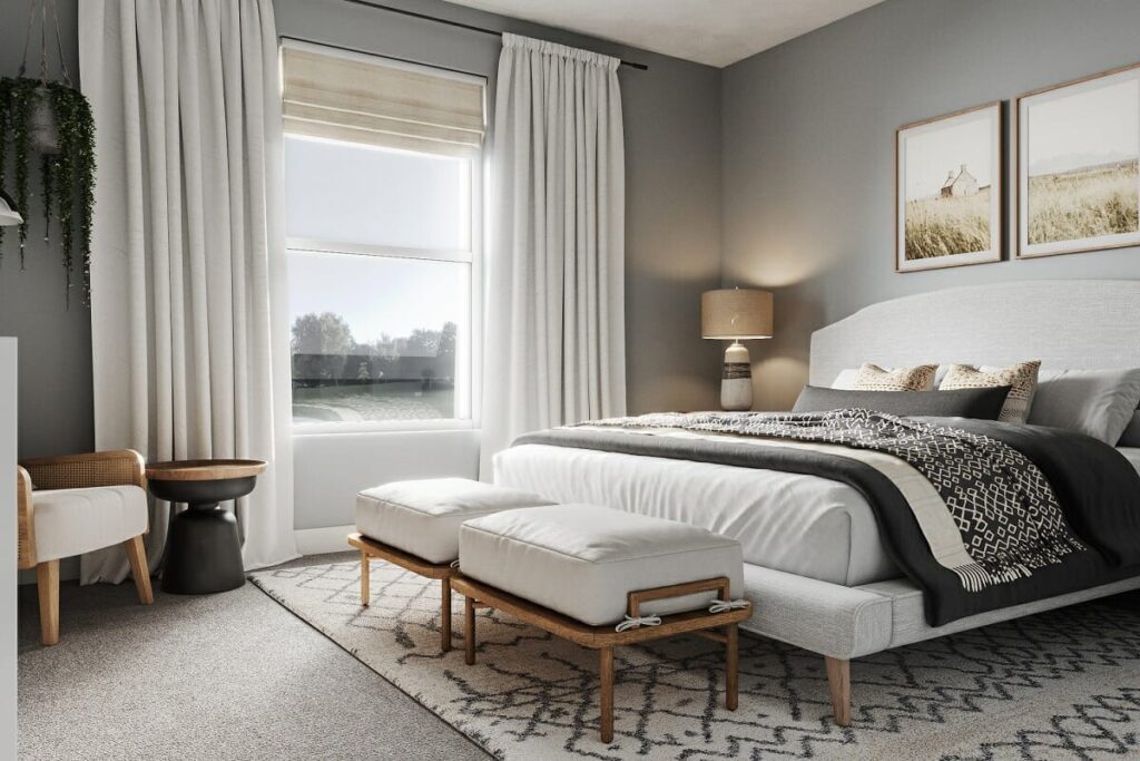 gray bedroom ideas