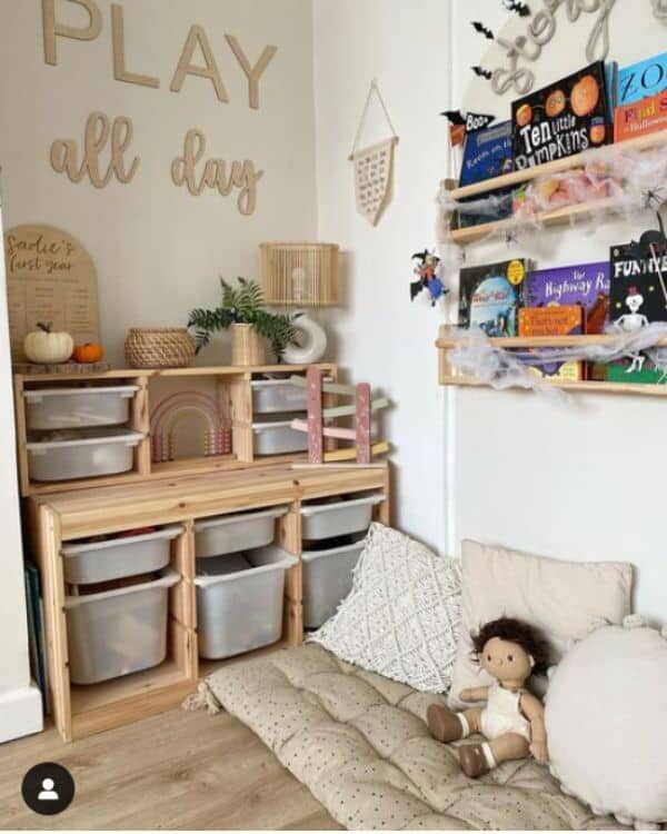 reading corner ideas