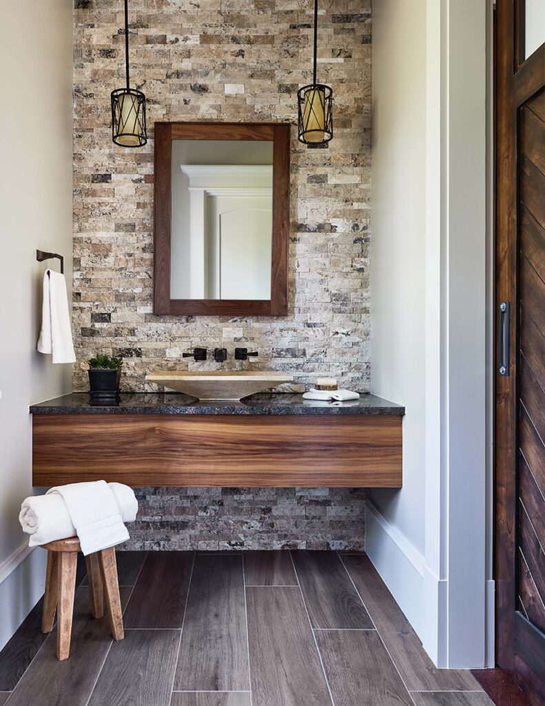 rustic bathroom decor ideas 