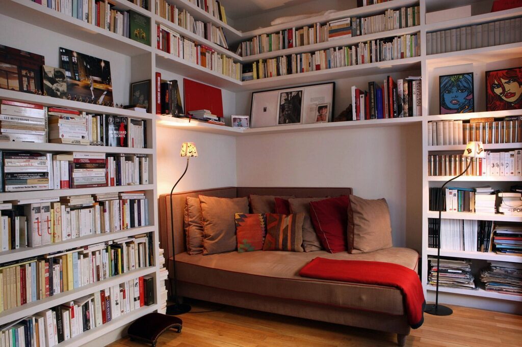 book nook ideas, cozy book nook, book corner