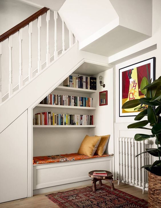 book nook ideas, cozy book nook, book corner