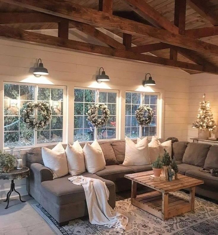 farmhouse living room