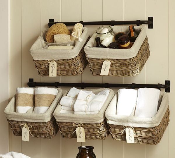 bathroom organization