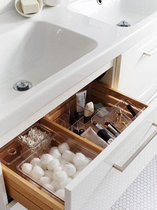 bathroom organization