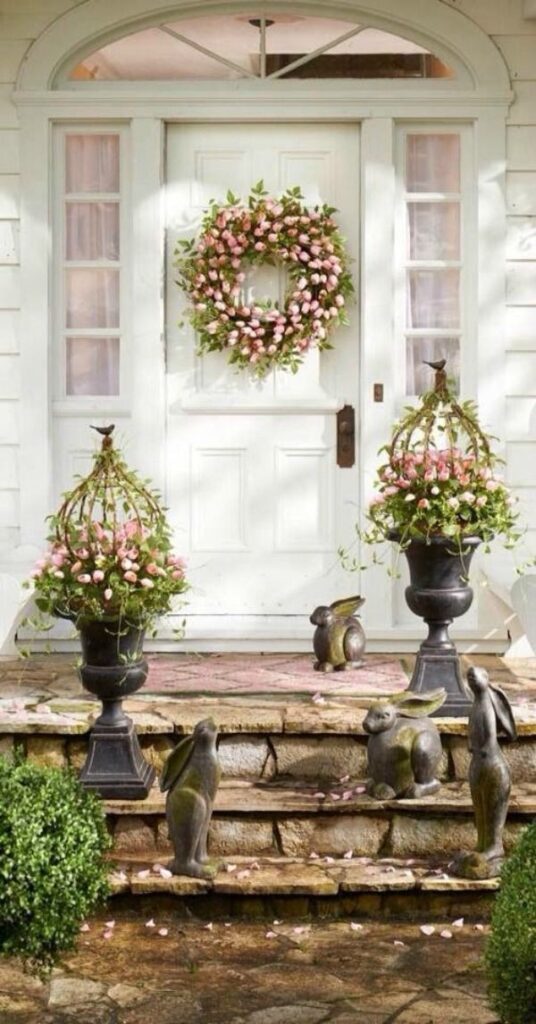 front porch easter decor ideas