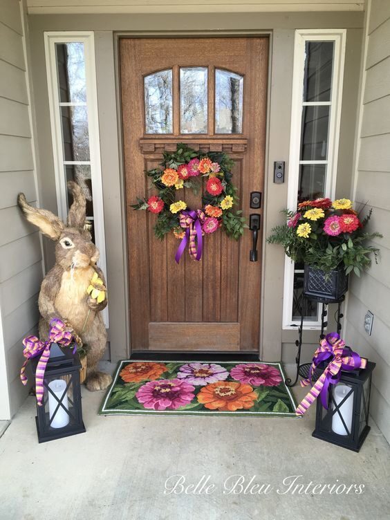 front porch easter decor ideas