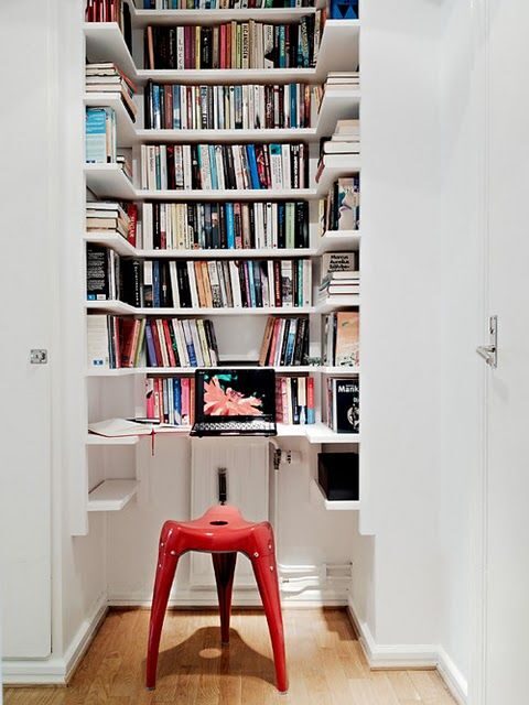 small home library