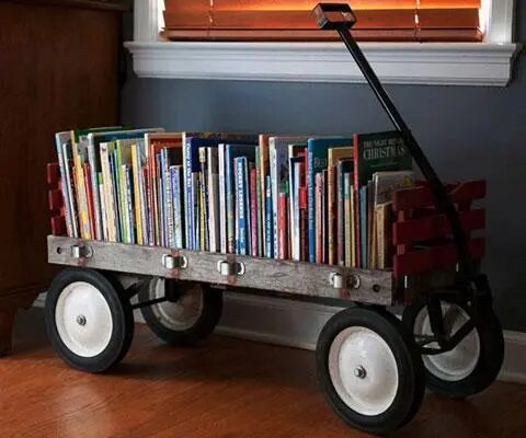 small home library