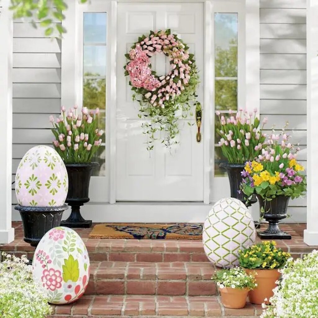 front porch easter decor ideas