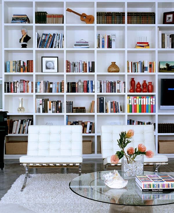 small home library