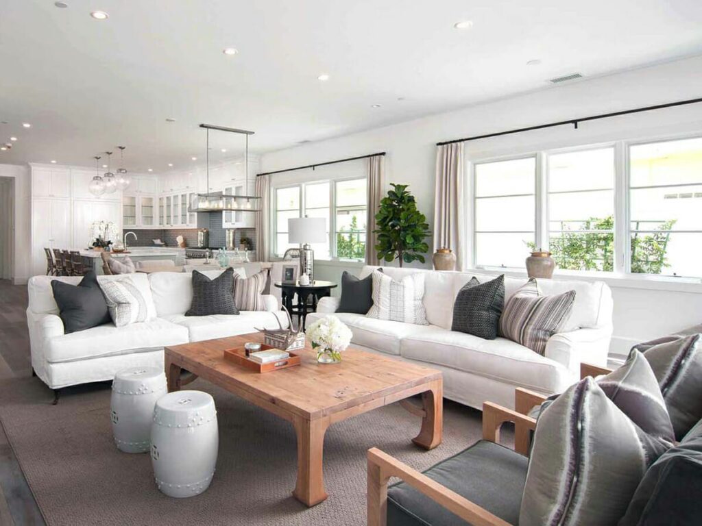 modern farmhouse living room ideas