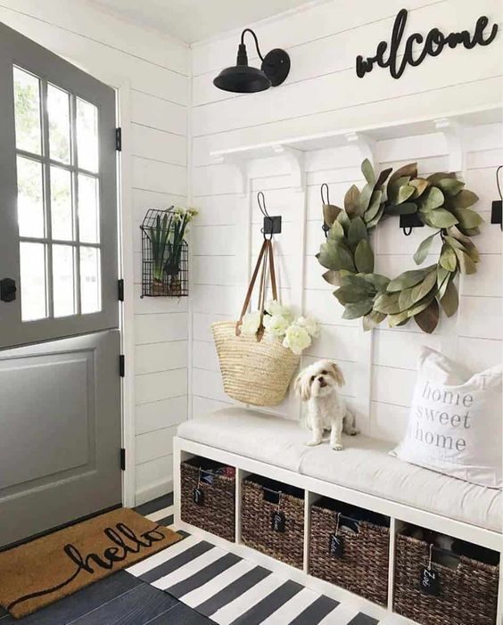 farmhouse entryway